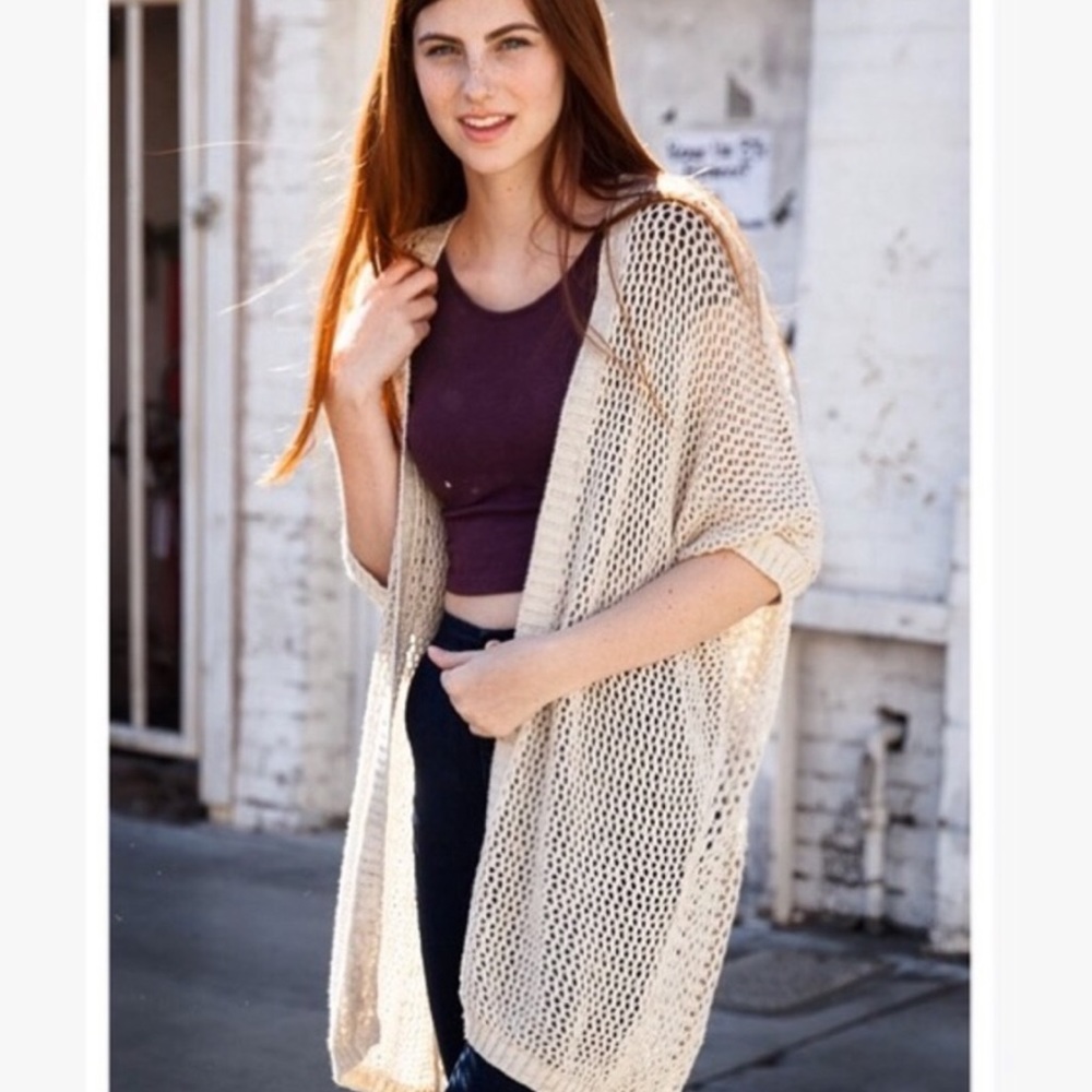 Brandy Melville Finn Knit Cardigan